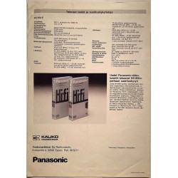 Panasonic NV-850 : Hi-Fi VHS Video - Brochure HiFi
