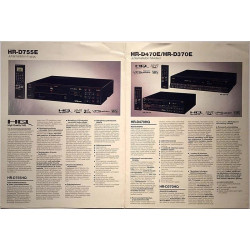 JVC 1986  Juhlavideot 1987 10th Anniversary of VHS Tuote-esite Hifi