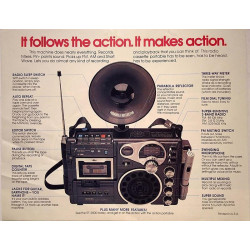 The Action Portable Toshiba : RT-2800 - Brochure HiFi