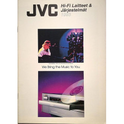 JVC : Hi-Fi Laitteet & Järjestelmät 1993 - Brochure HiFi