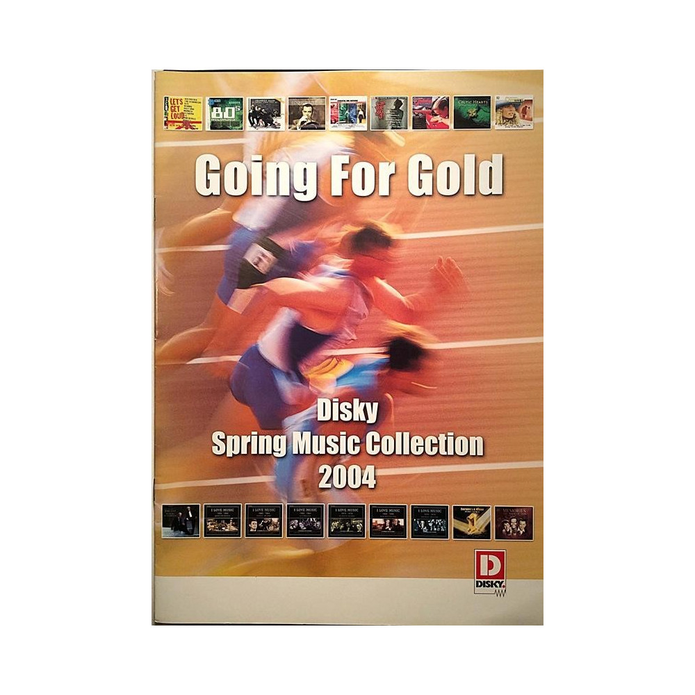 Disky levy-yhtiö luettelo : Going For Gold - Brochure music