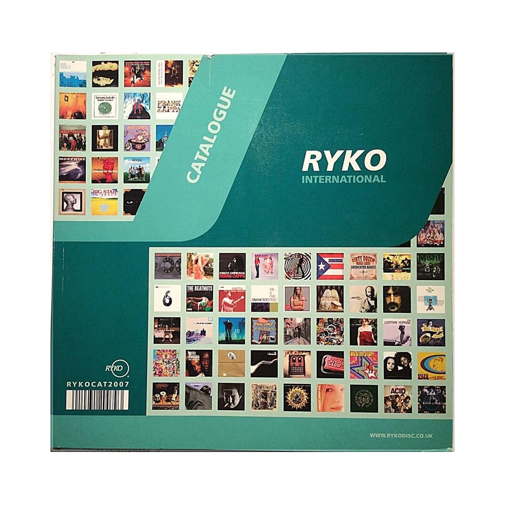 Ryko international : Catalogue - Brochure music