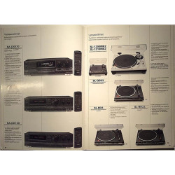 Technics : hi-fi myyntiluettelo - Brochure HiFi
