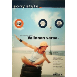 Sony style : Valinnan varaa tuoteluettelo + hinnasto + tekniset tiedot - Broschyr HiFi