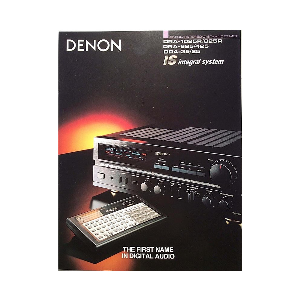 Denon : AM/ULA stereovastaanottimet DRA.series - Brochure HiFi