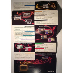 Sony : Get more out of your music with Sony tape - Brochure HiFi