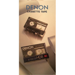 Denon : Cassette tape esite - Brochure HiFi