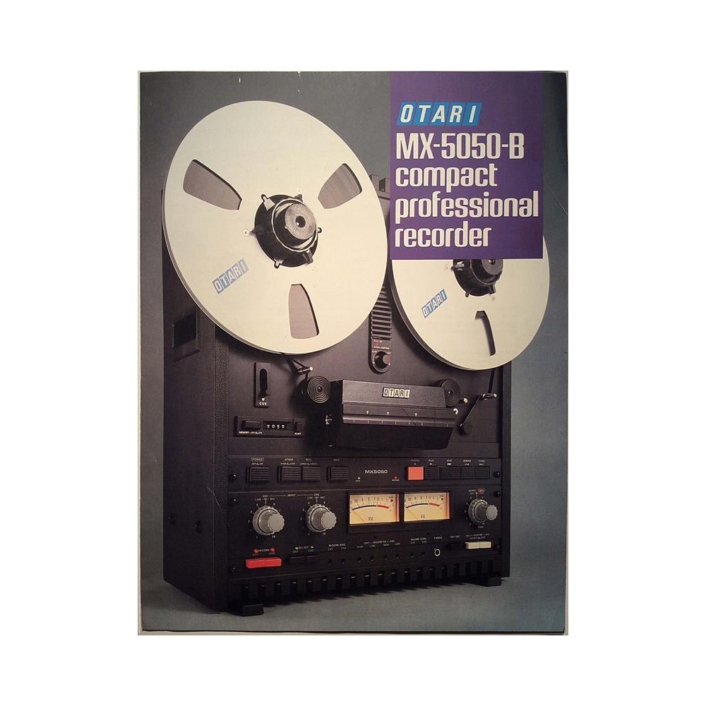 Otari : MX-5050-B compact professional recorder - Brochure HiFi