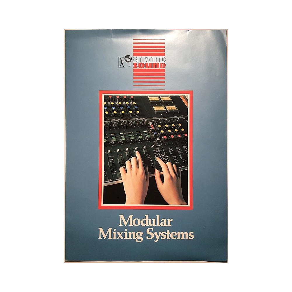 Strand sound : Modular Mixing Systems - Brochure HiFi