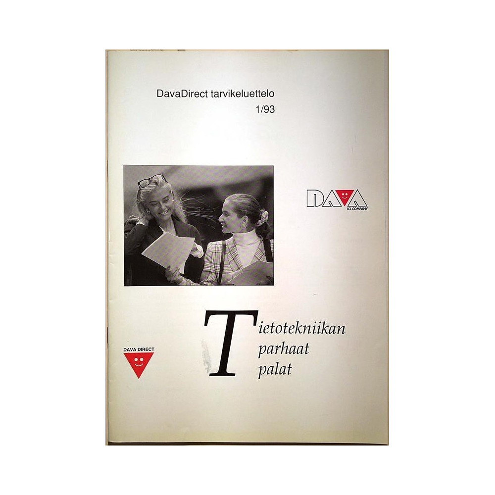 DavaDirect tarvikeluettelo 1/93 : Tietotekniikan parhaat palat - Brochure computer