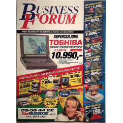 Business Forum : PC-ohjelmistoja, rautaa ja lisälaitteita - Brochure software