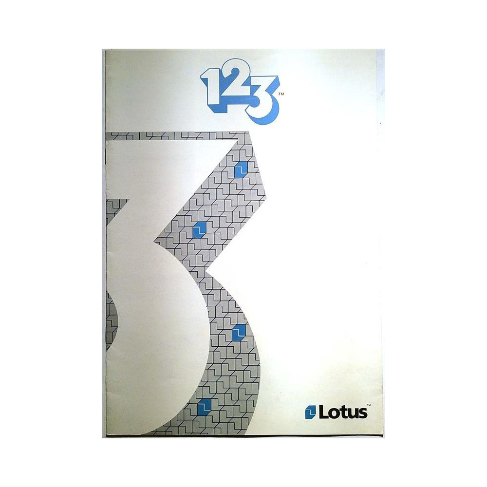 Lotus : 1-2-3 voit luottaa saamaasi tietoon esite - Brochure software