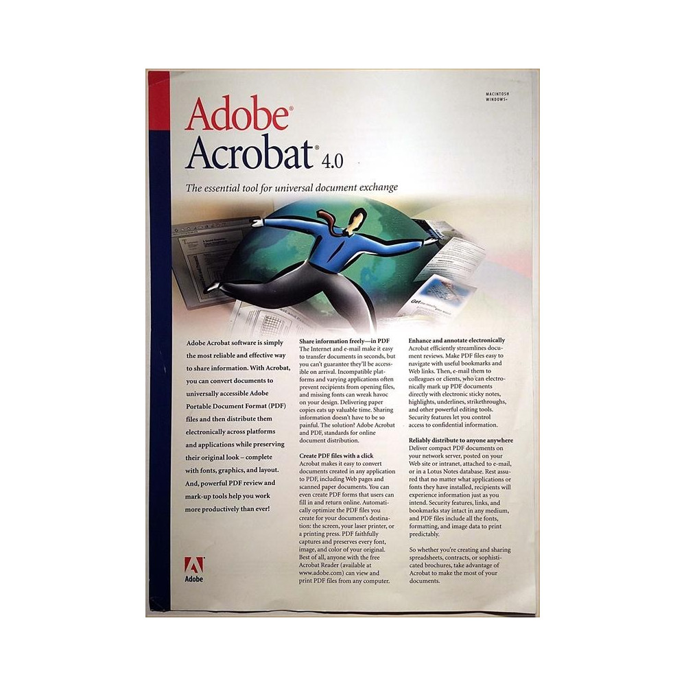 Adobe : Acrobat 4.0 esite - Brochure software
