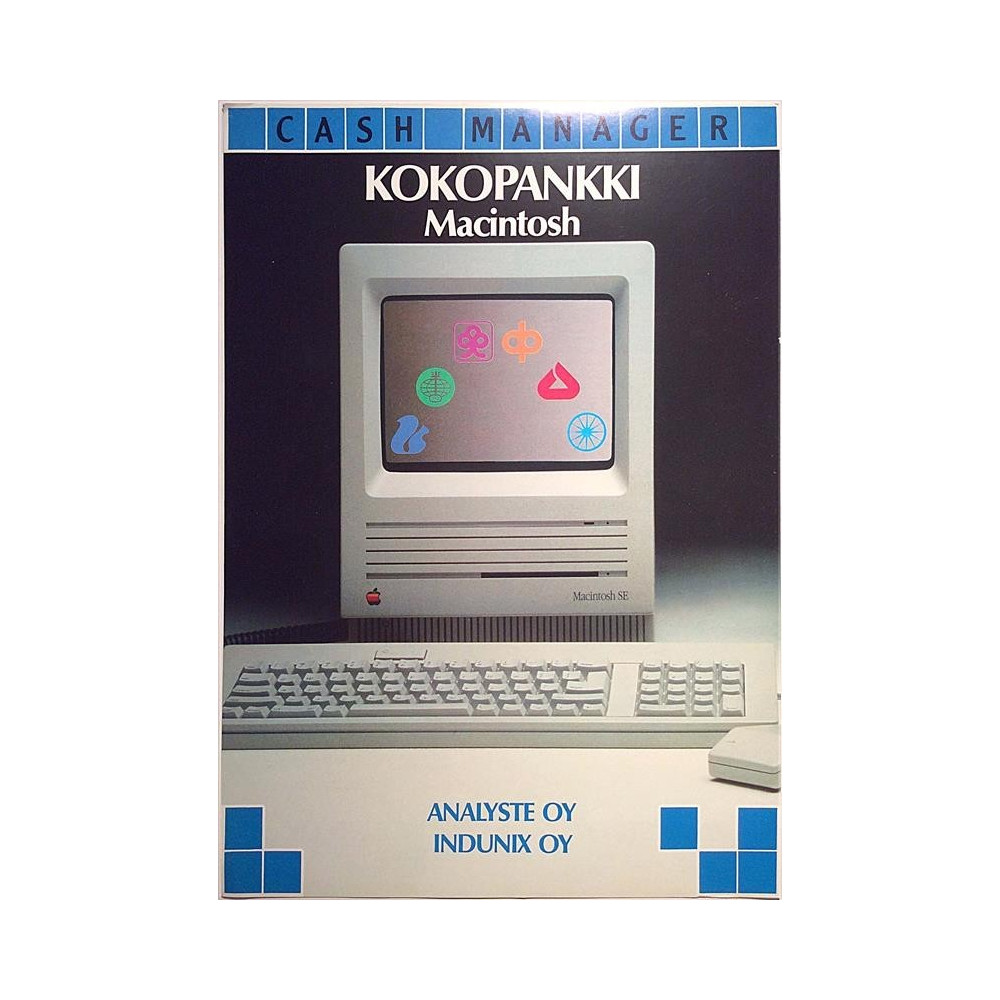 Cash Manager : Kokopankki Macintosh esite - Brochure computer