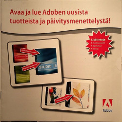 Avaa ja lue Adoben uusista tuotteista 1990’s  ja päivitysmenettelystä! Tuote-esite tietokoneohjelma