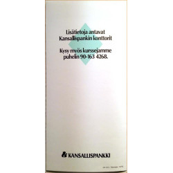 Kansallispankki : Tositetiliote esite - Brochure