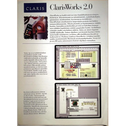 Claris : ClarisWorks 2.0 - Brochure software