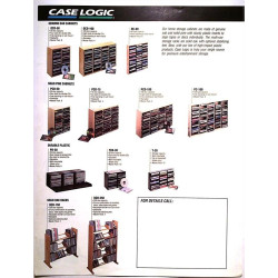 Case Logic : Storage cabinets, Nylon cases esite - Brochure