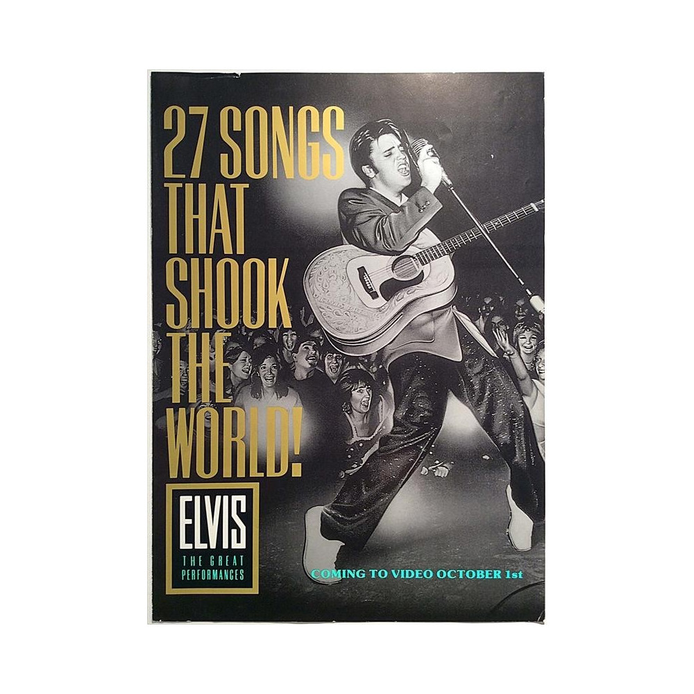 Elvis : the great performances esite - Brochure music