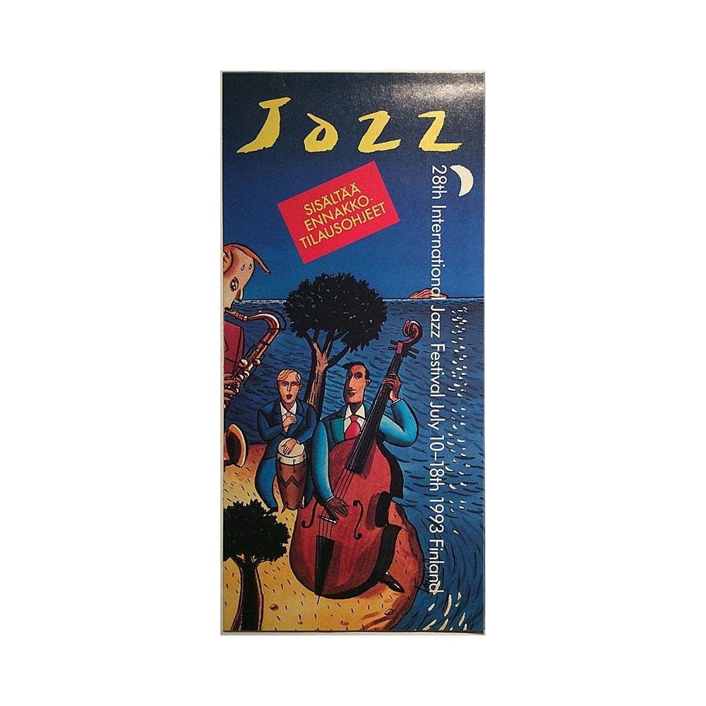 Pori Jazz ohjelma : 28th International Jazz Festival - Broschyr