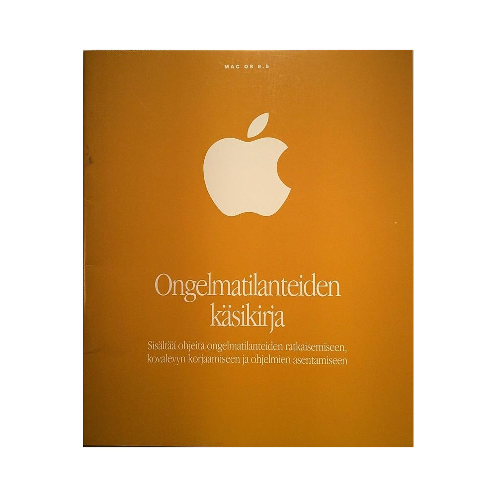 MAC OS 8.5 : Obgelmatilanteiden käsikirja - Brochure software