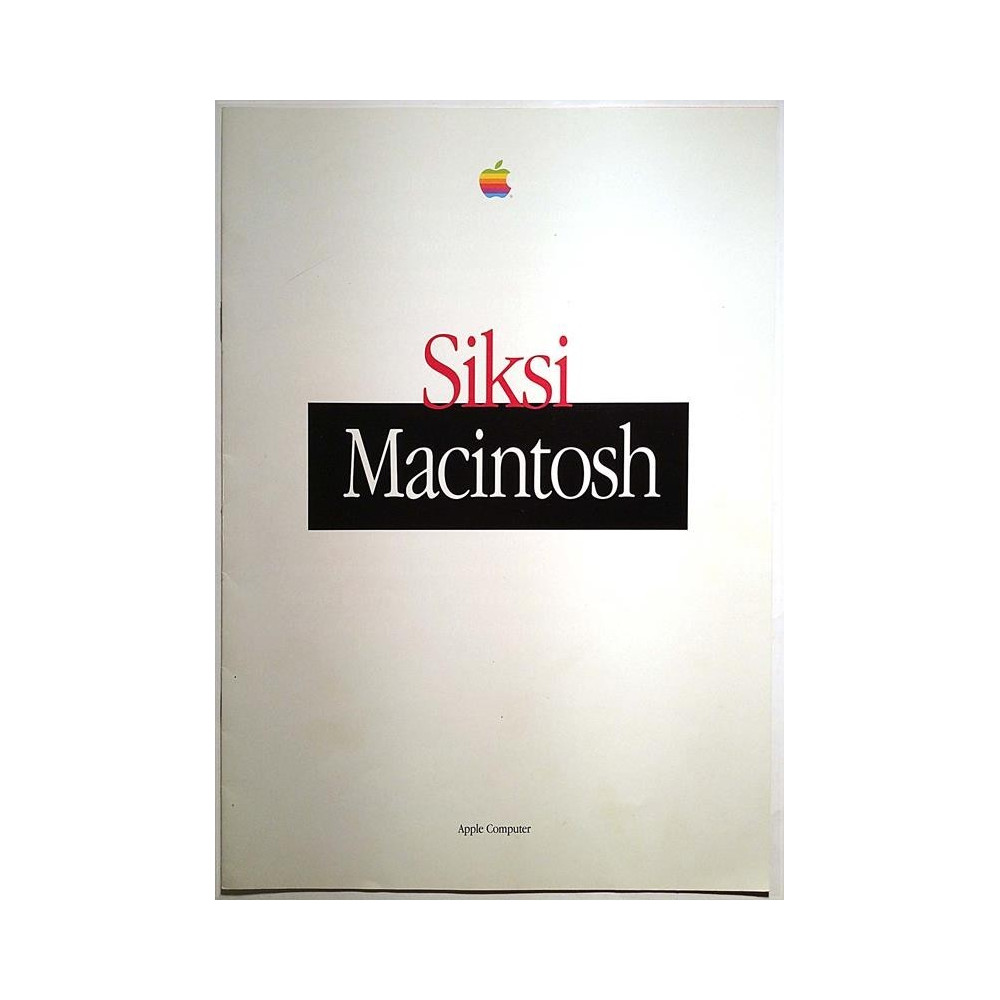 Siksi Macintosh : Macintosh-käyttäjät ovat tyytyväisiä tietokoneeseensa - Brochure computer