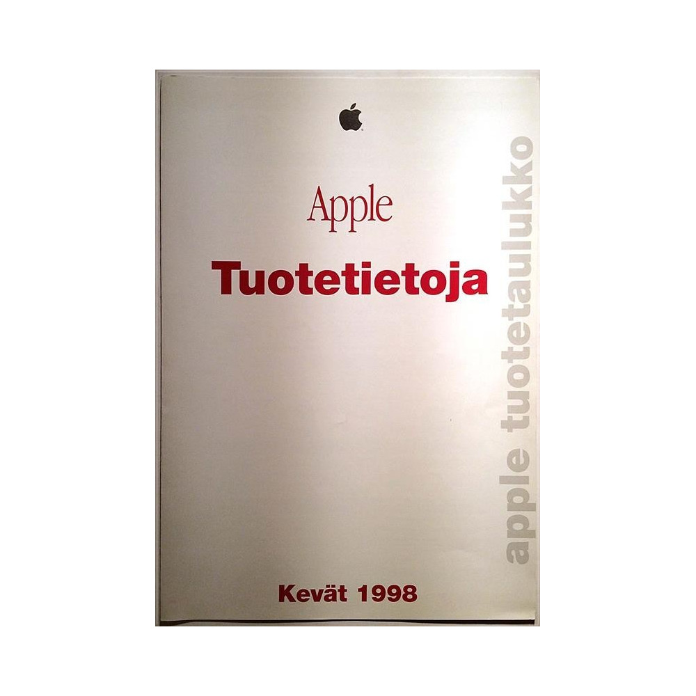 Apple 1998 Kevät Tuotetietoja Tuote-esite tietokone