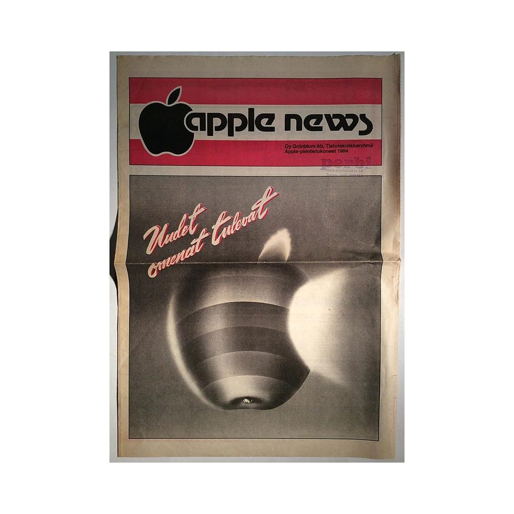 Apple news 1984  Apple-pientietokoneet Tuote-esite tietokone