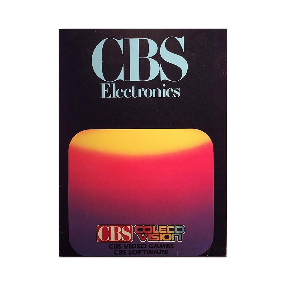 CBS Colecovision : Cumputer game package - Broschyr game