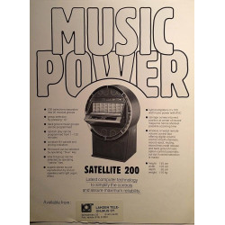 Satellite 200 : Jukebox myyntiesite - Brochure music