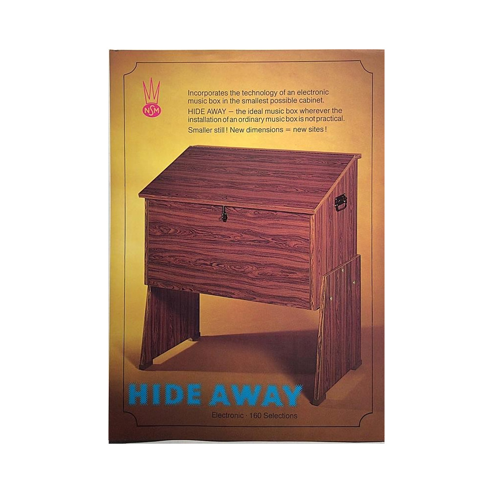 Hide Away 160 selections : Jukebox myyntiesite - Brochure music