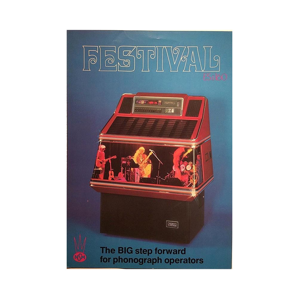 Festival ES-160 : Jukebox myyntiesite - Brochure music