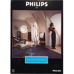 Philips 1991 : Audio TV Video - Brochure HiFi