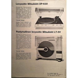 Mitsubishi 1980  HIFI-uutisia Tuote-esite Hifi