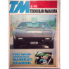 Tekniikan Maailma 1975 2 Peter Geitel testaa Maserati Khamsin aikakauslehti