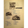 Off-Road : Ford Bronco, Datsun off-road rally car, Lada Niva - used magazine car