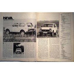 Off-Road : Ford Bronco, Datsun off-road rally car, Lada Niva - used magazine car