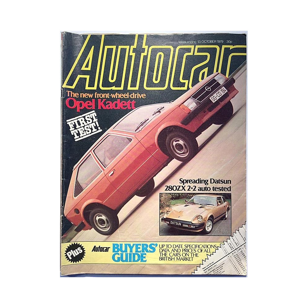 Autocar : Opel Kadett, Datsun 280ZX - begagnade magazine bil