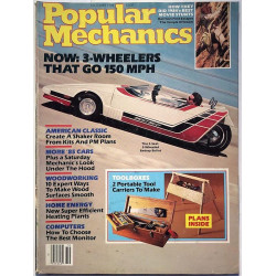 Popular Mechanics 1984 October Now: 3-wheelers that go 150mph aikakauslehti
