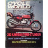 Cycle World : 350 Kawasaki three-cylinder! - used magazine