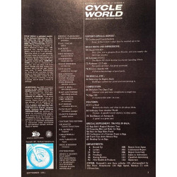 Cycle World : 350 Kawasaki three-cylinder! - used magazine