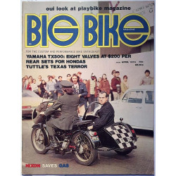 Big Bike : Yamaha TX 500, Nixon saves gas - used magazine