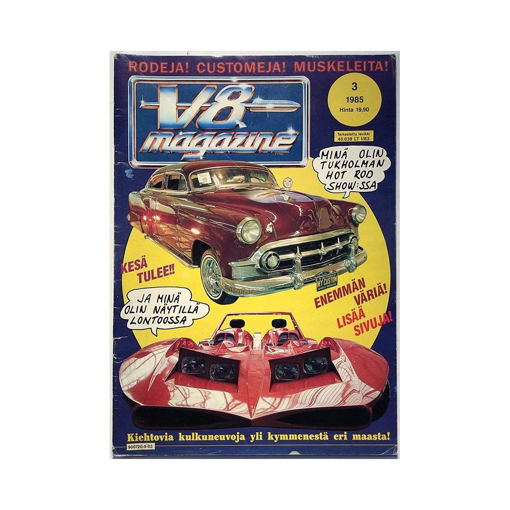 V8 Magazine : Minä olin Tukholman HOT ROD Show:ssa - used magazine car