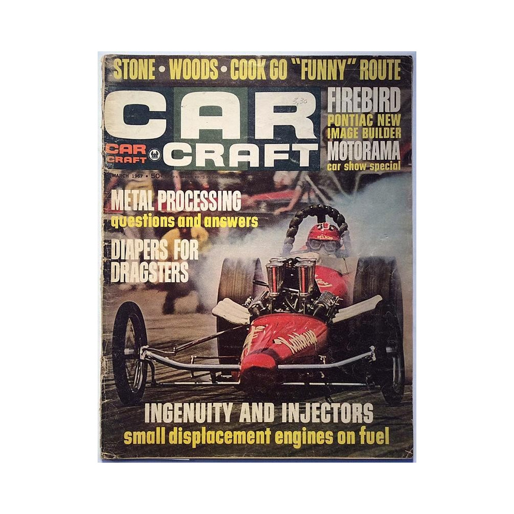 CAR craft : Diapers for Dragsters - used magazine car
