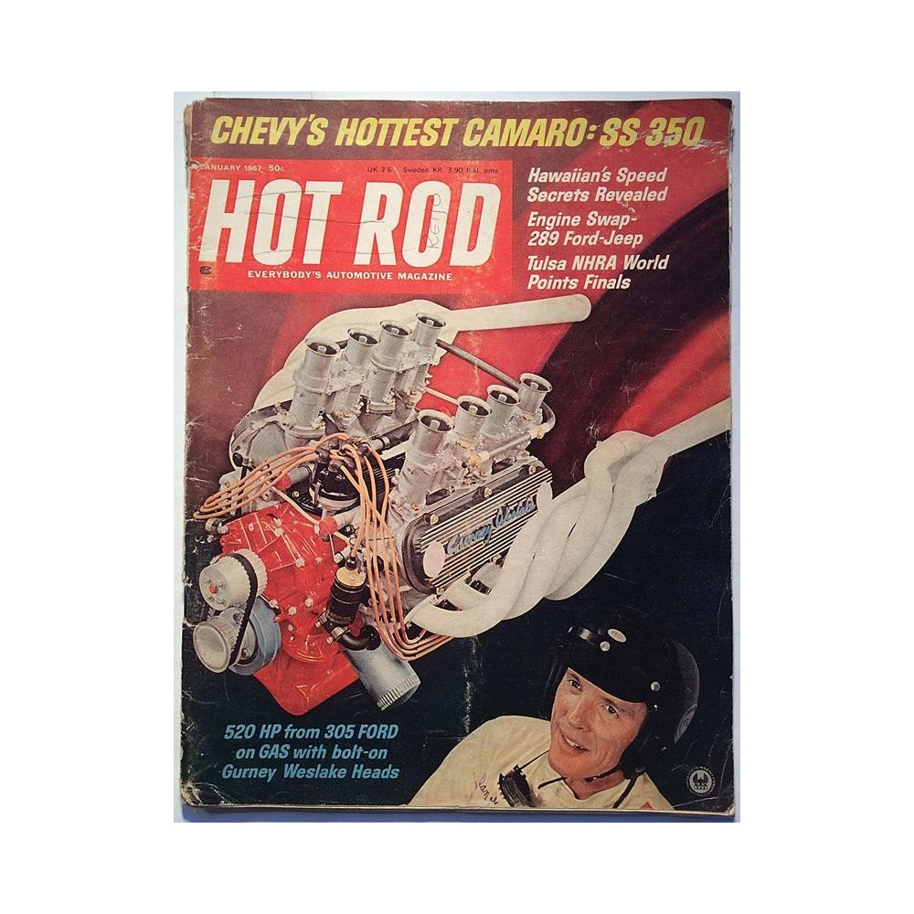 Hot Rod : Chevy’s hottest Camaro: SS 350 - begagnade magazine bil