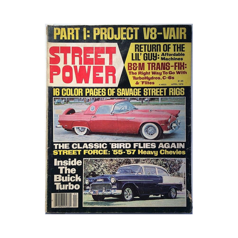 Street Power : 16 color pages of savage street rigs - used magazine car