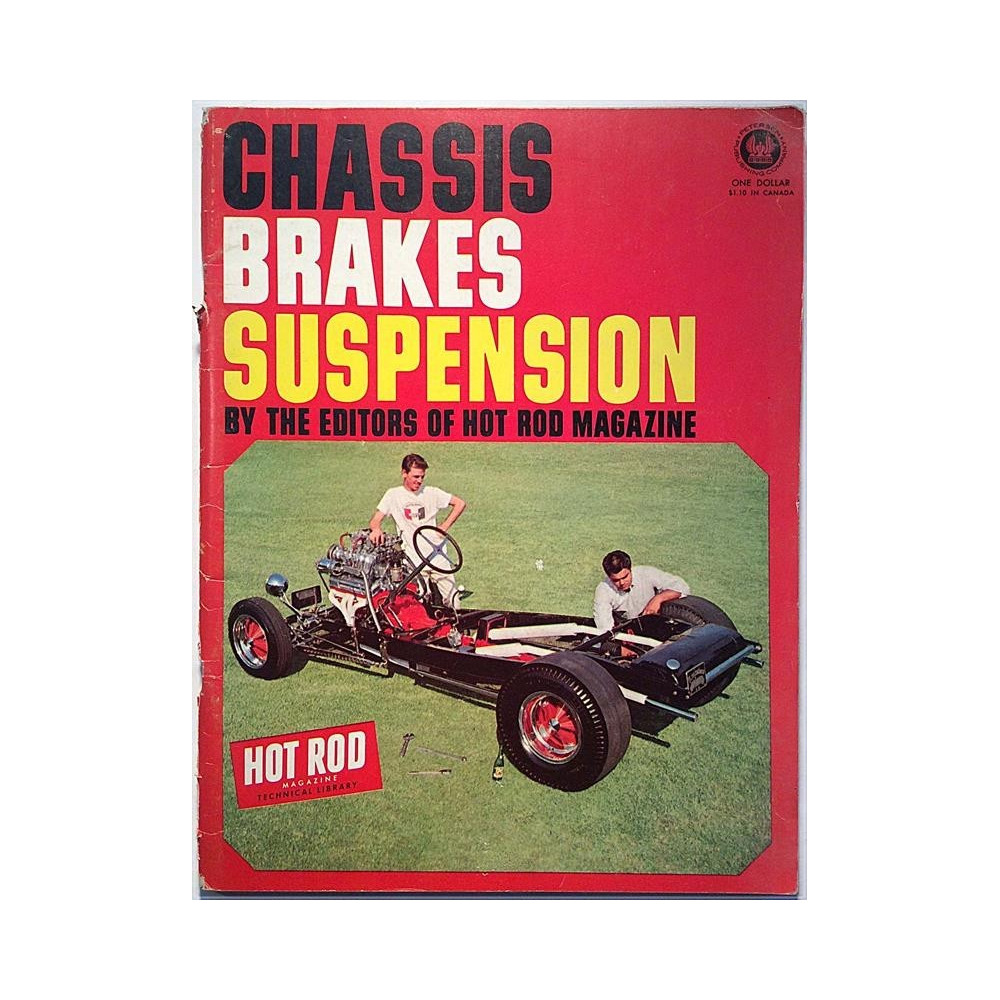Hot Rod magazine technical library 1964  Chassis Brakes Suspension aikakauslehti