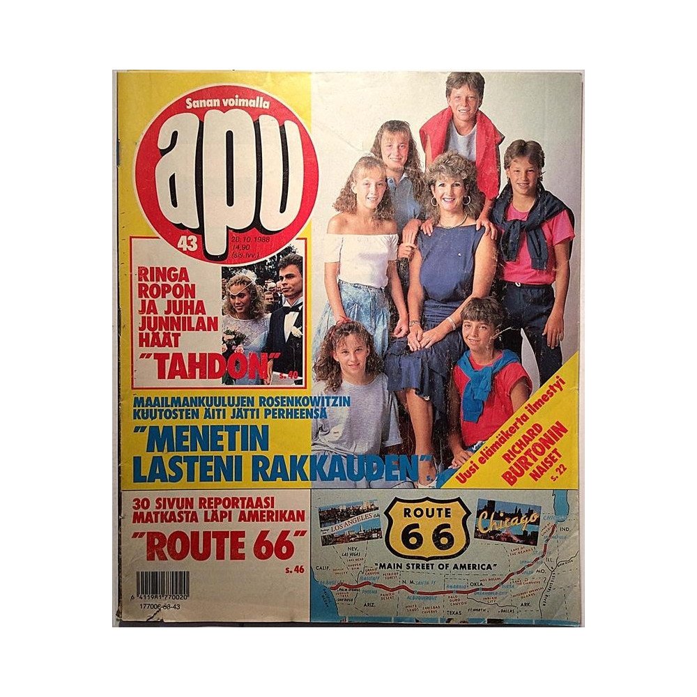 APU : 30 sivun reportaasi ROUTE 66 - begagnade magazine