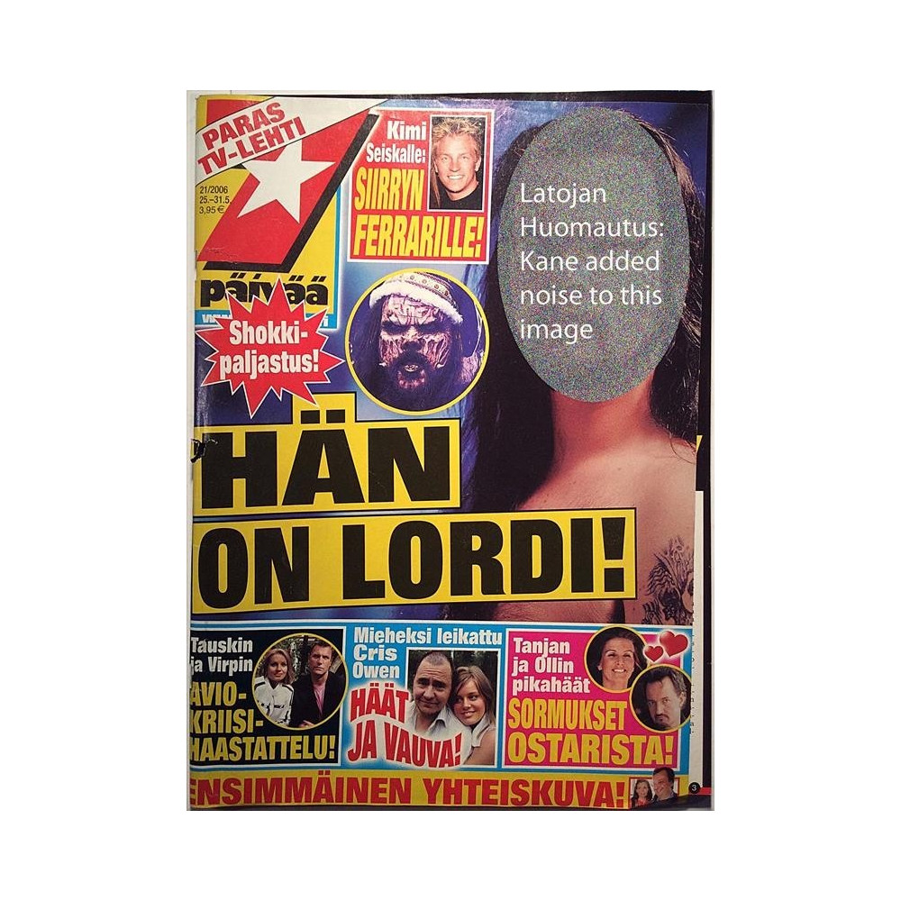 7 päivää : Hän on LORDI! - used magazine