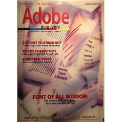 Adobe Magazine : Font of all wisdom - used magazine